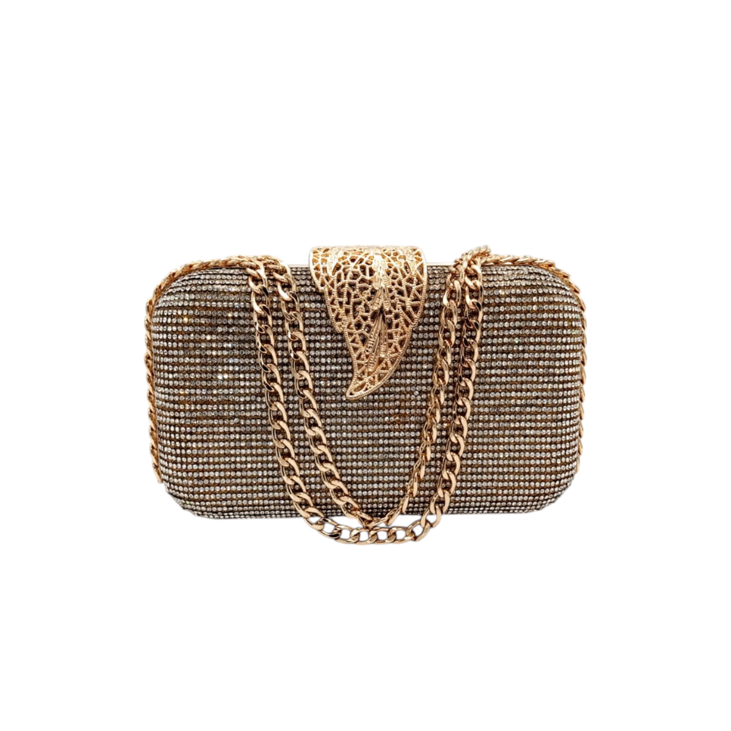 Classic Evergreen Leaf Clutch - Fashion Vogue 