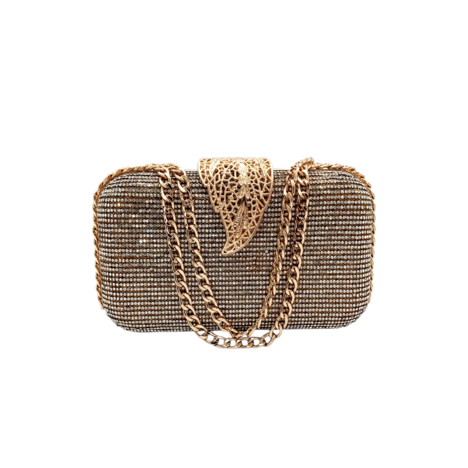 Classic Evergreen Leaf Clutch - Fashion Vogue 