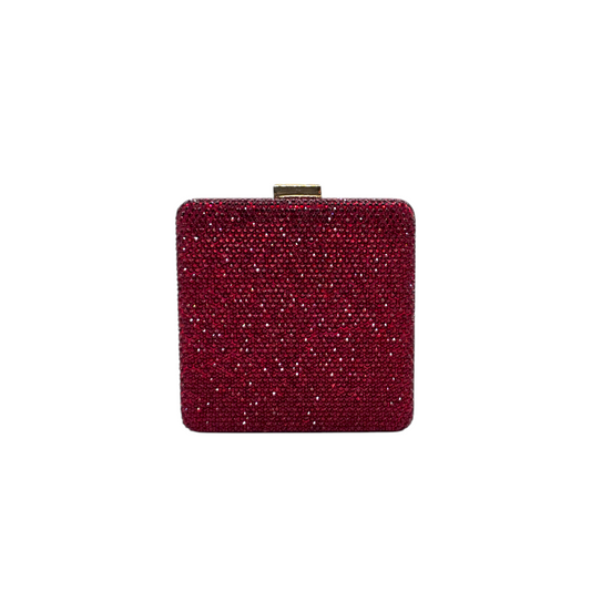 Square Mini Crystal Clutch - Fashion Vogue 