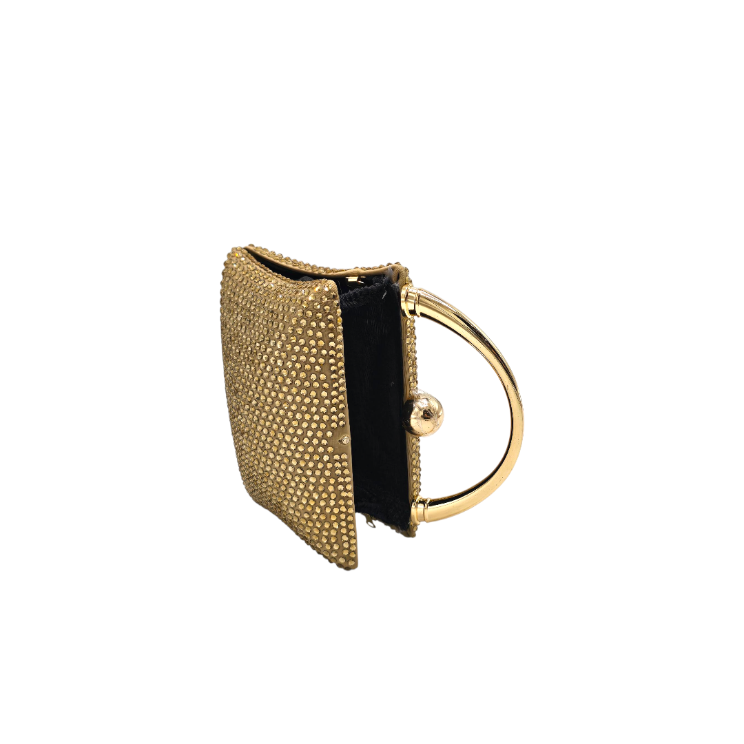 Mini Rhinestone Clutch - Fashion Vogue 