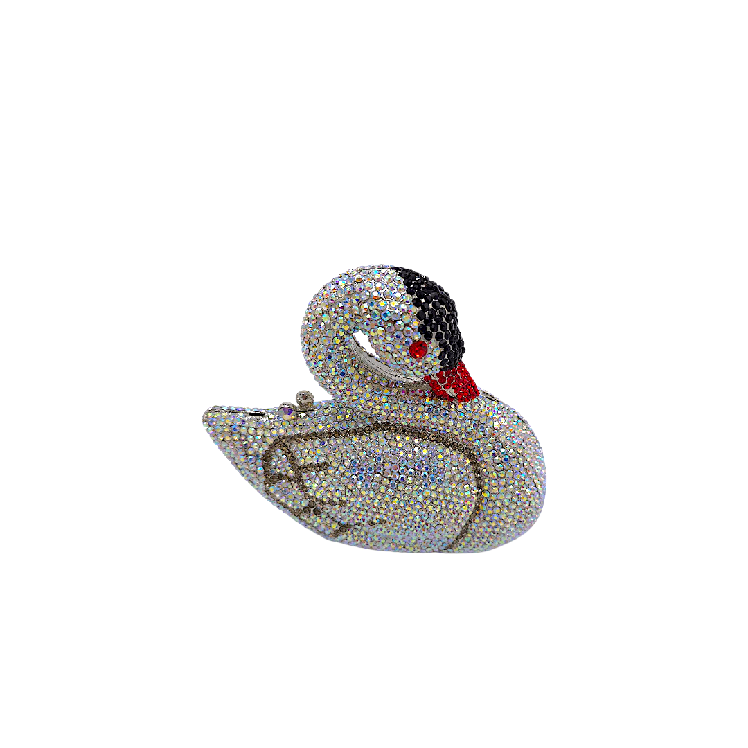 Astonishing Swan Clutch - Fashion Vogue 