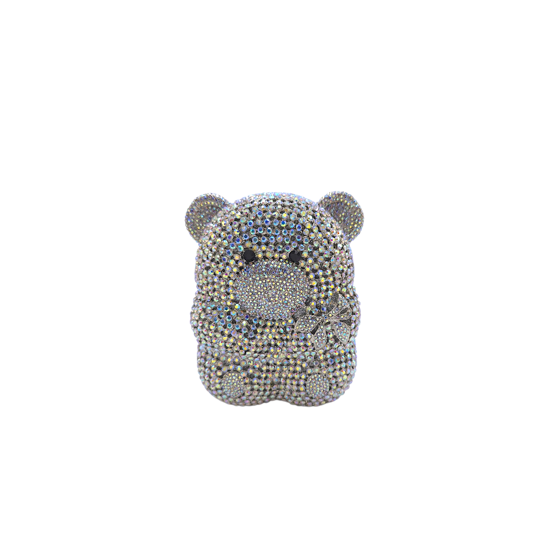 Luxury Teddy Bear Clutch - Fashion Vogue 