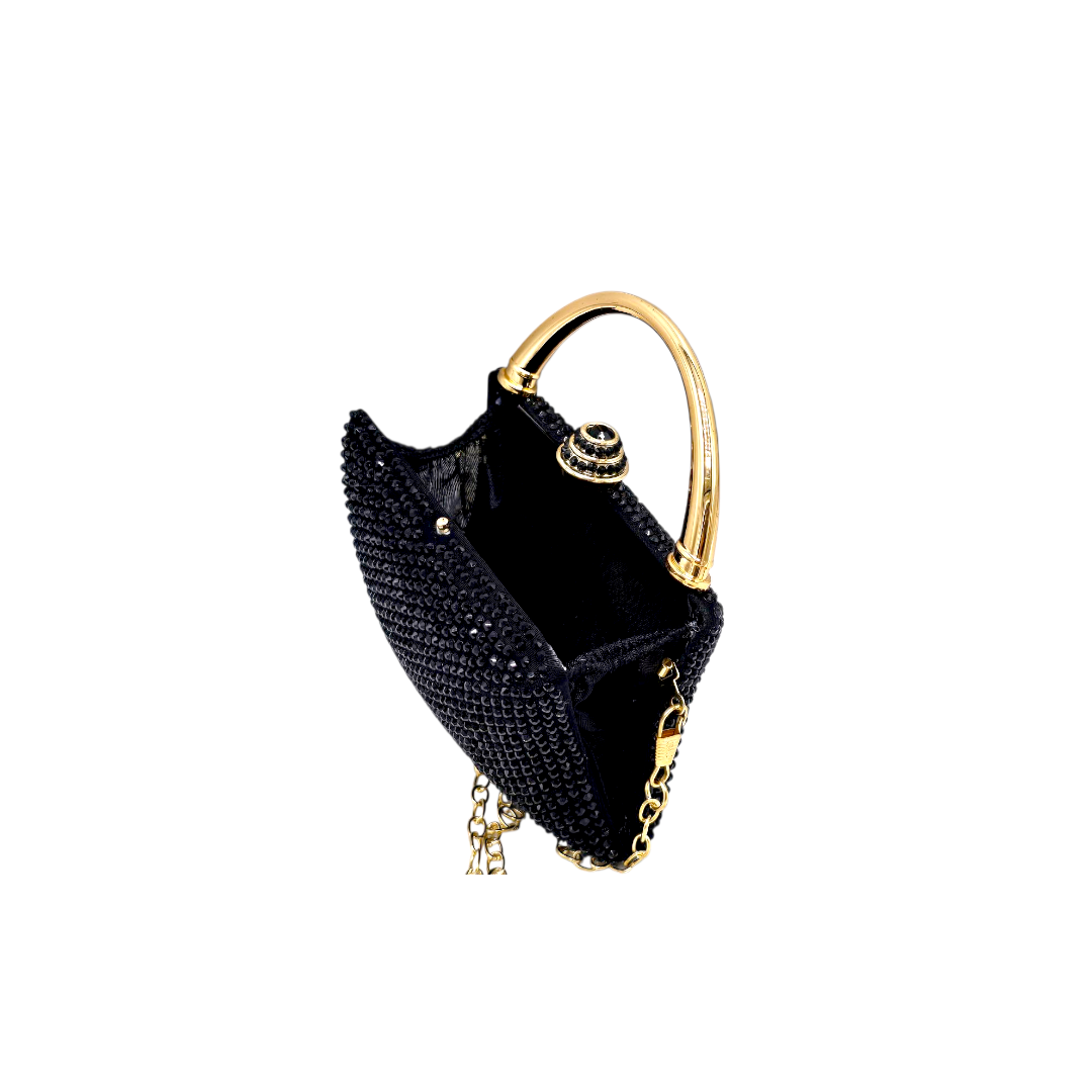 Mini Rhinestone Clutch - Fashion Vogue 