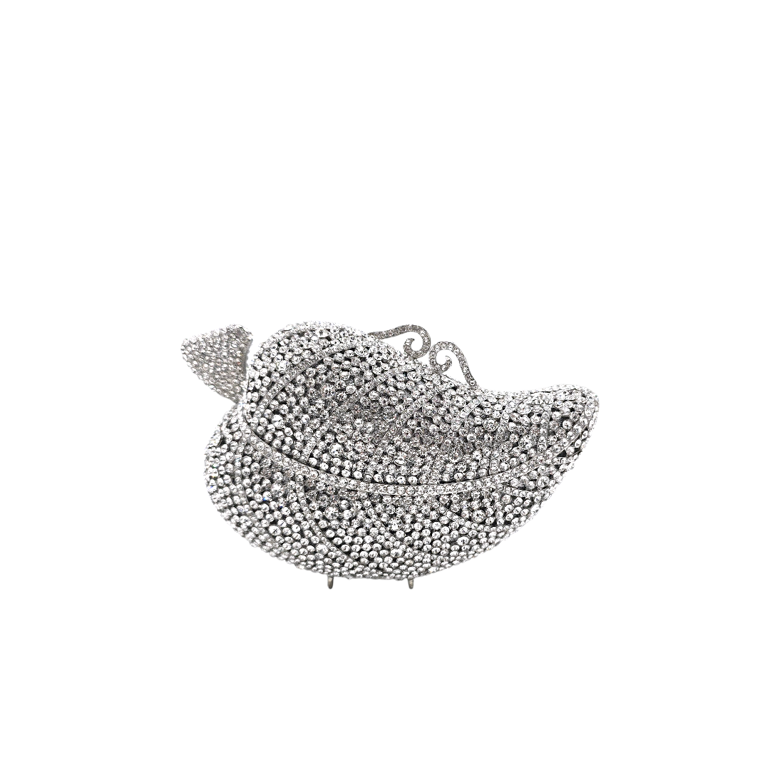 Crystal Leaf Clutch - FH06 - Fashion Vogue 
