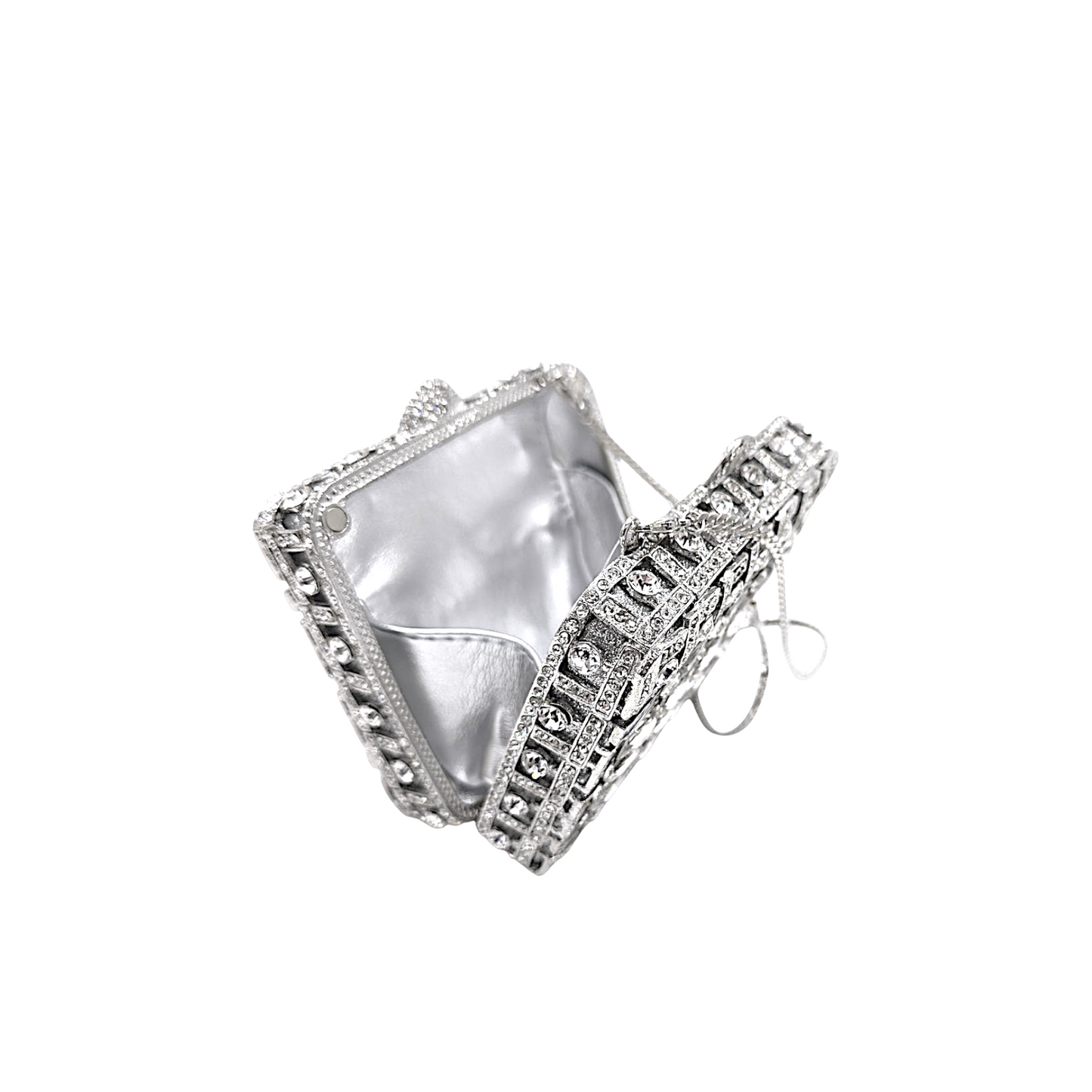 Crystal Square Clutch - Fashion Vogue 