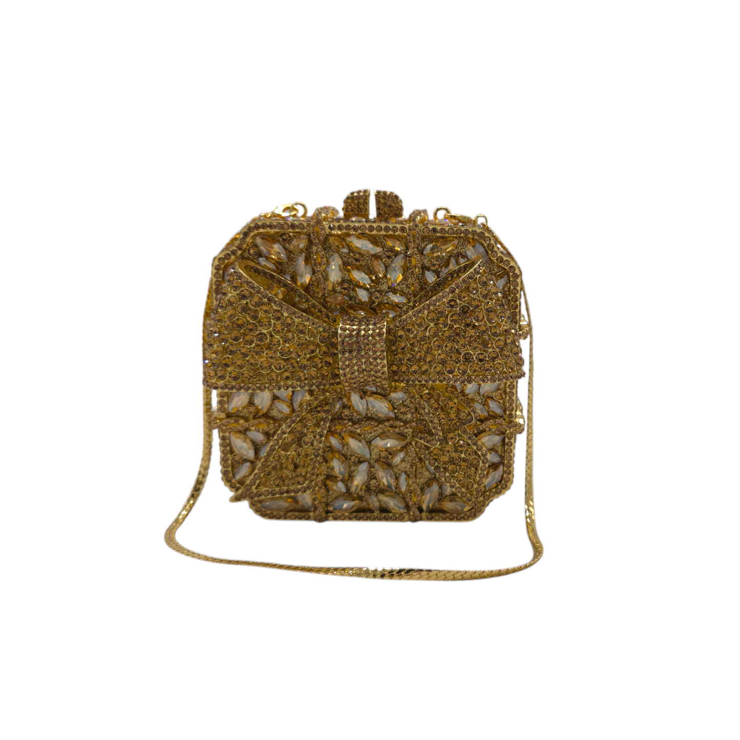 Bow Styled Box Clutch - Fashion Vogue 