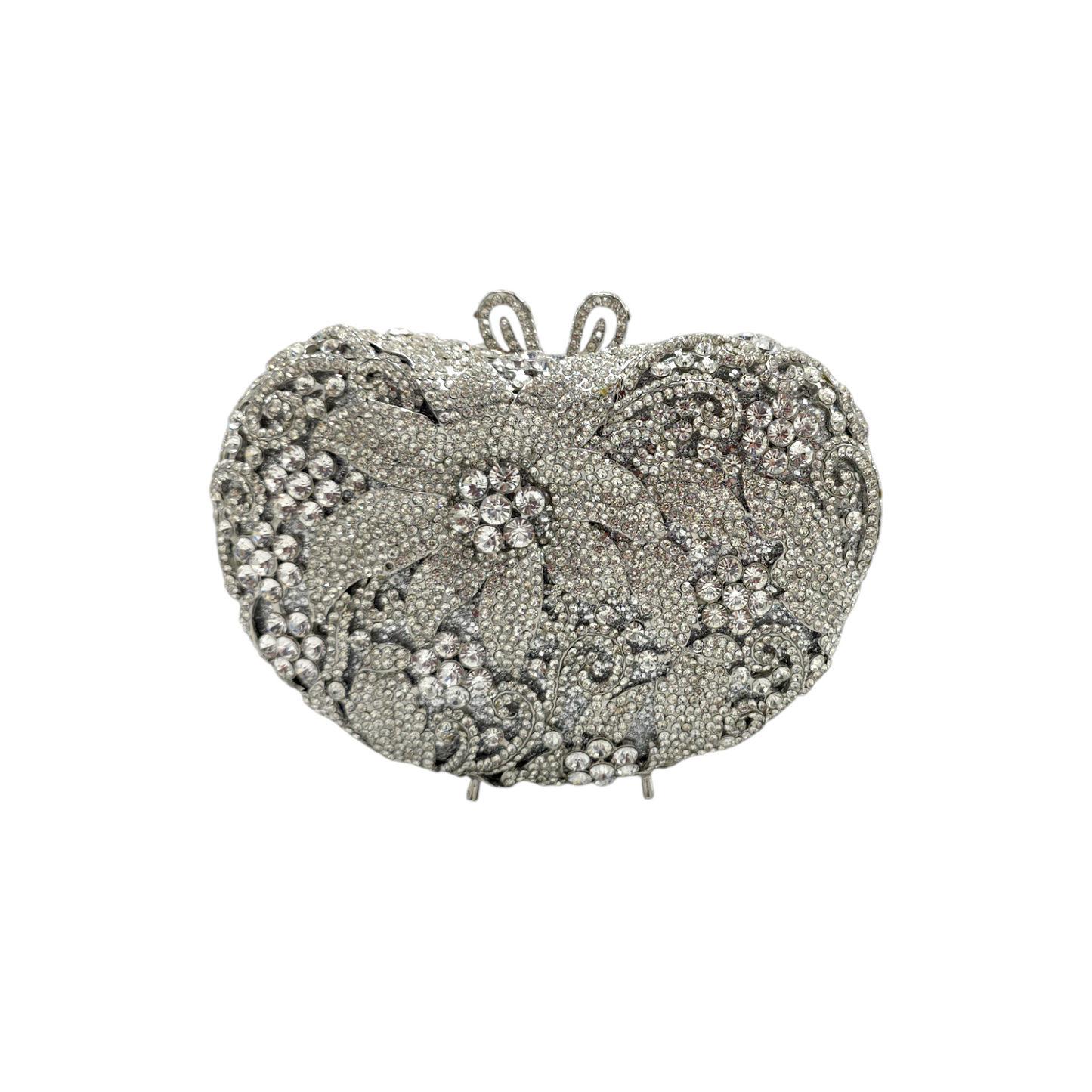 Apple Shaped Flower Clutch - Fashion Vogue 