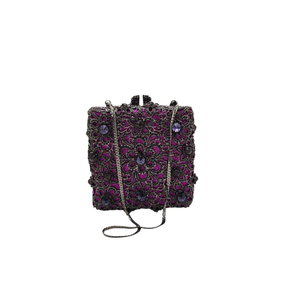 Elegant Floral Clutch - FH09 - Fashion Vogue 