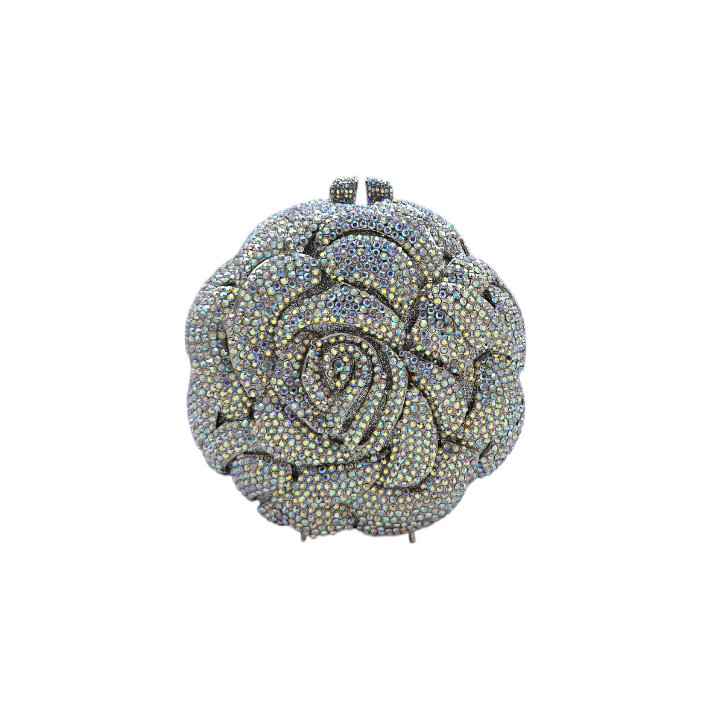 Exquisite Round Flower Clutch - Fashion Vogue 