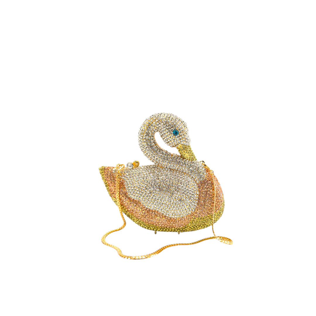 Astonishing Swan Clutch - Fashion Vogue 