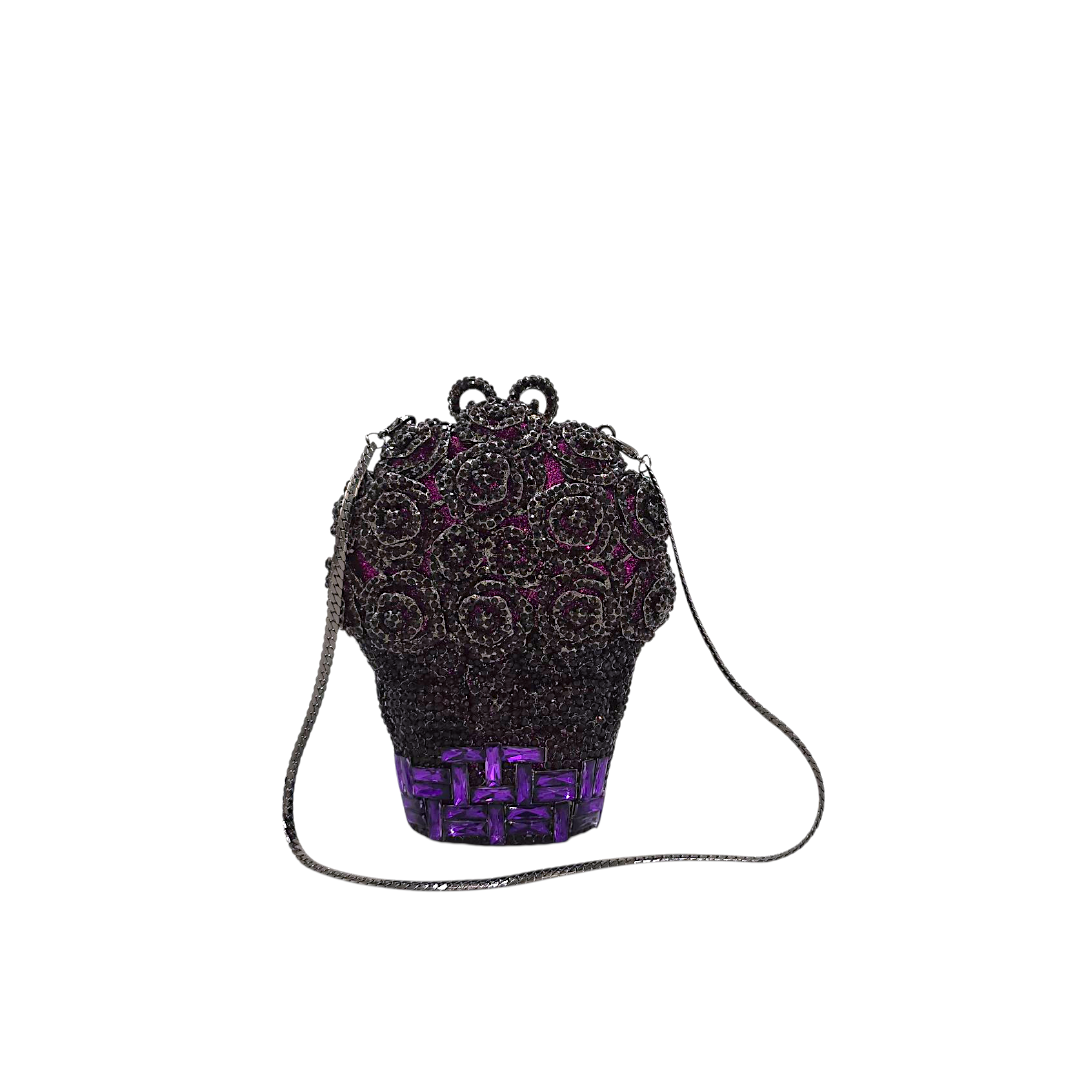 Dazzling Flower Bouquet Clutch 
