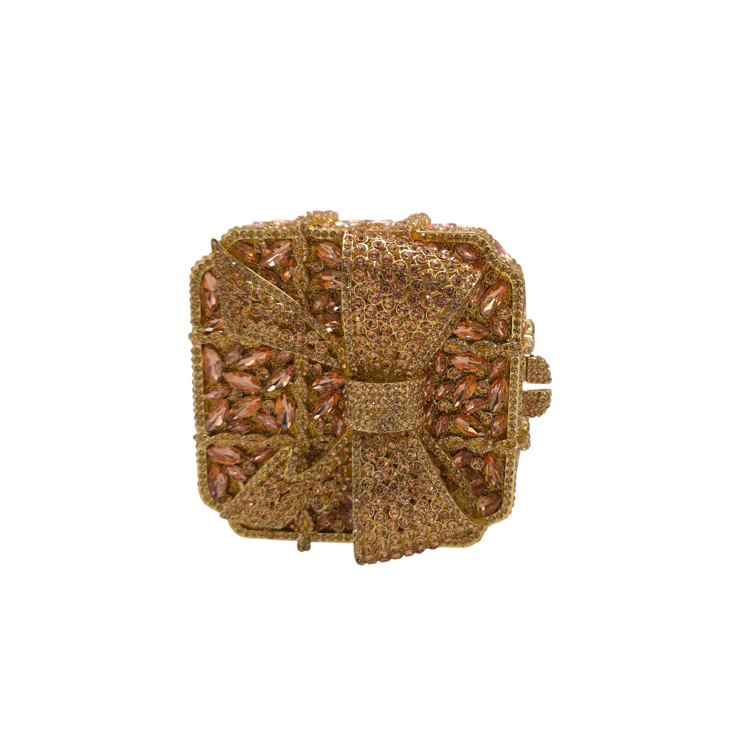 Bow Styled Box Clutch - Fashion Vogue 