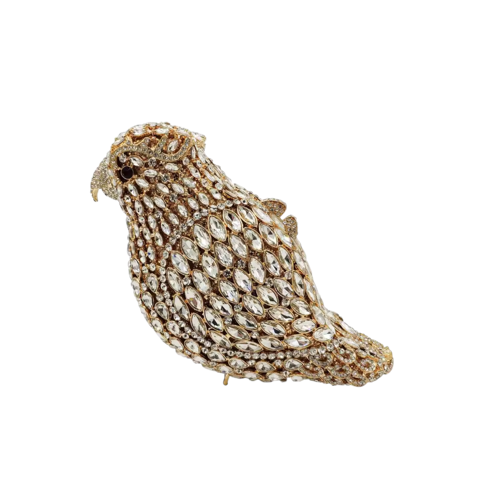 Classic Bridal Parrot Clutch - Fashion Vogue 