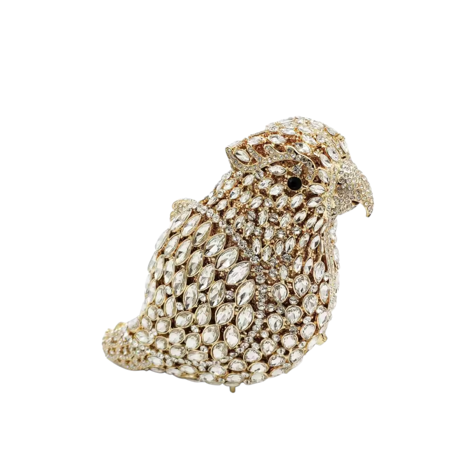 Classic Bridal Parrot Clutch - Fashion Vogue 