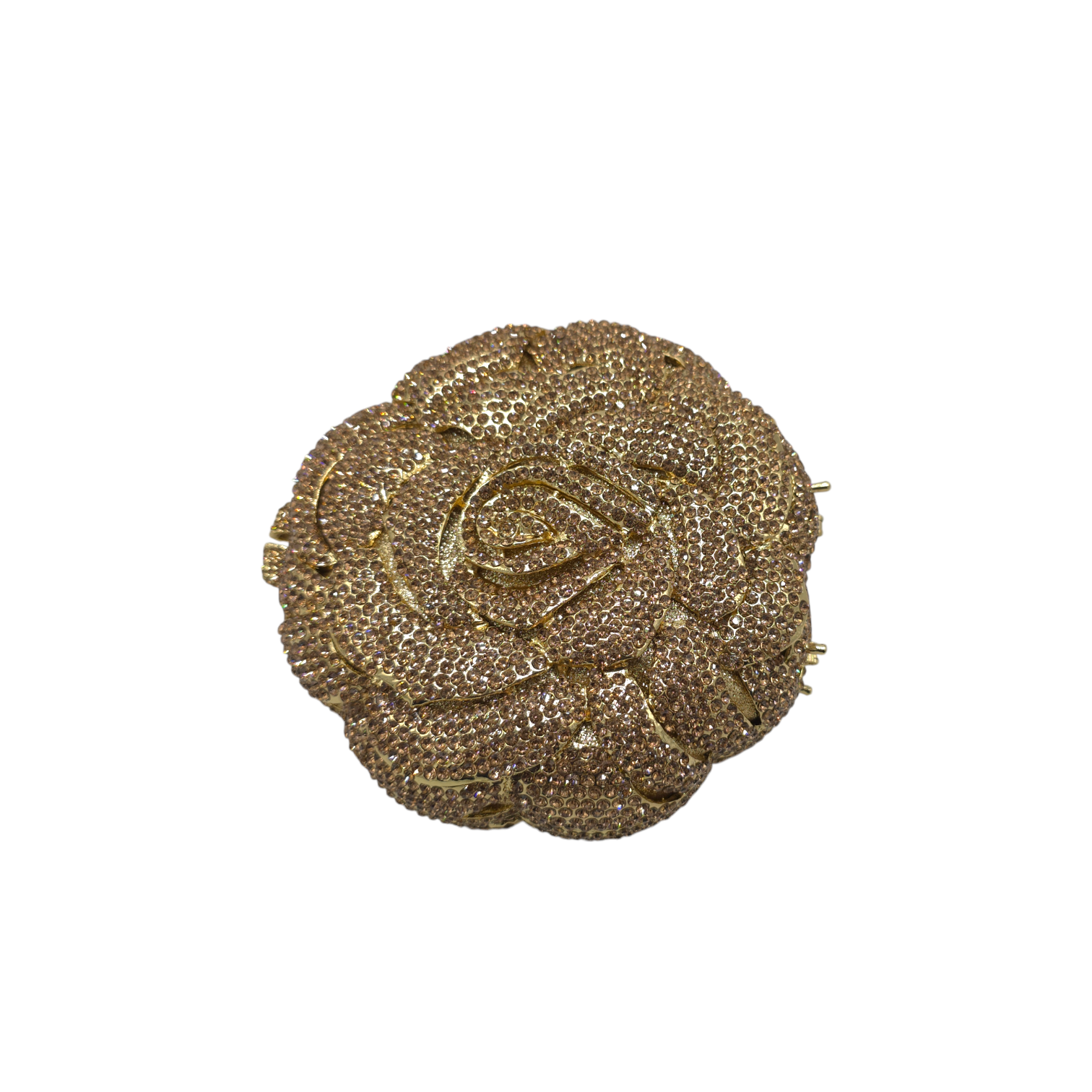 Exquisite Round Flower Clutch - Fashion Vogue 