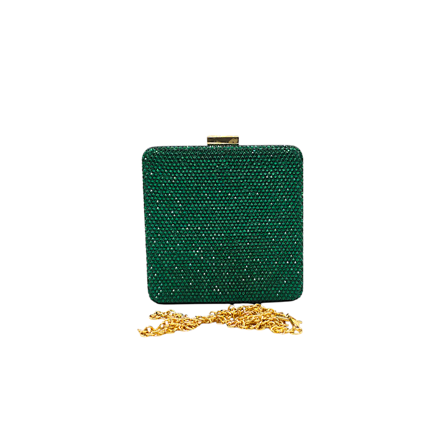 Square Mini Crystal Clutch - Fashion Vogue 