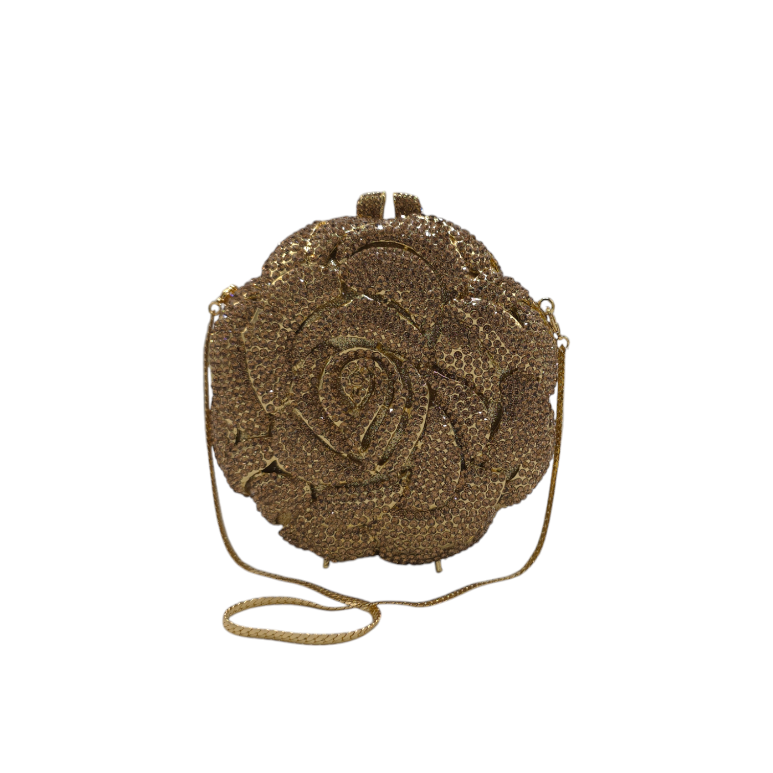 Exquisite Round Flower Clutch - Fashion Vogue 