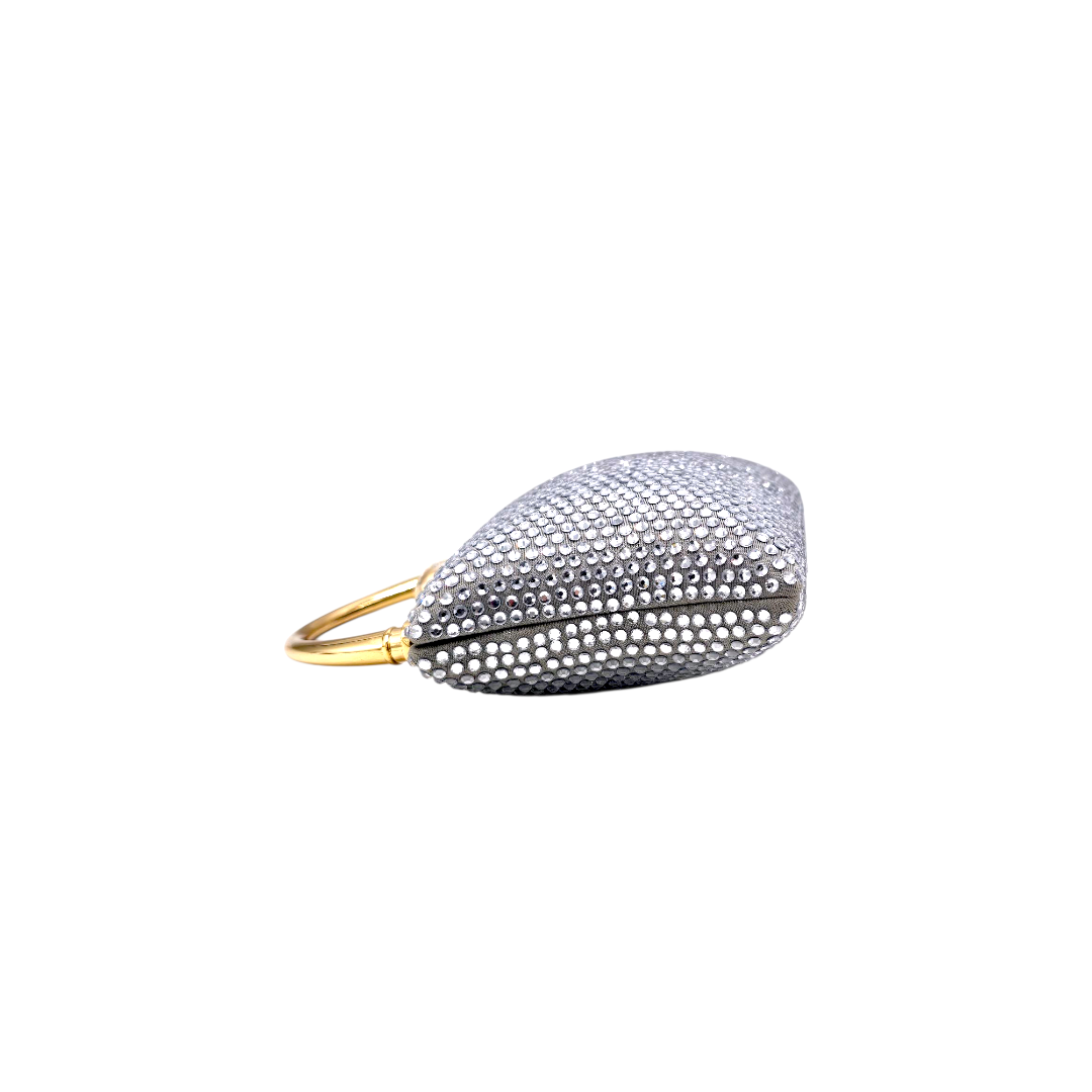 Mini Rhinestone Clutch - Fashion Vogue 