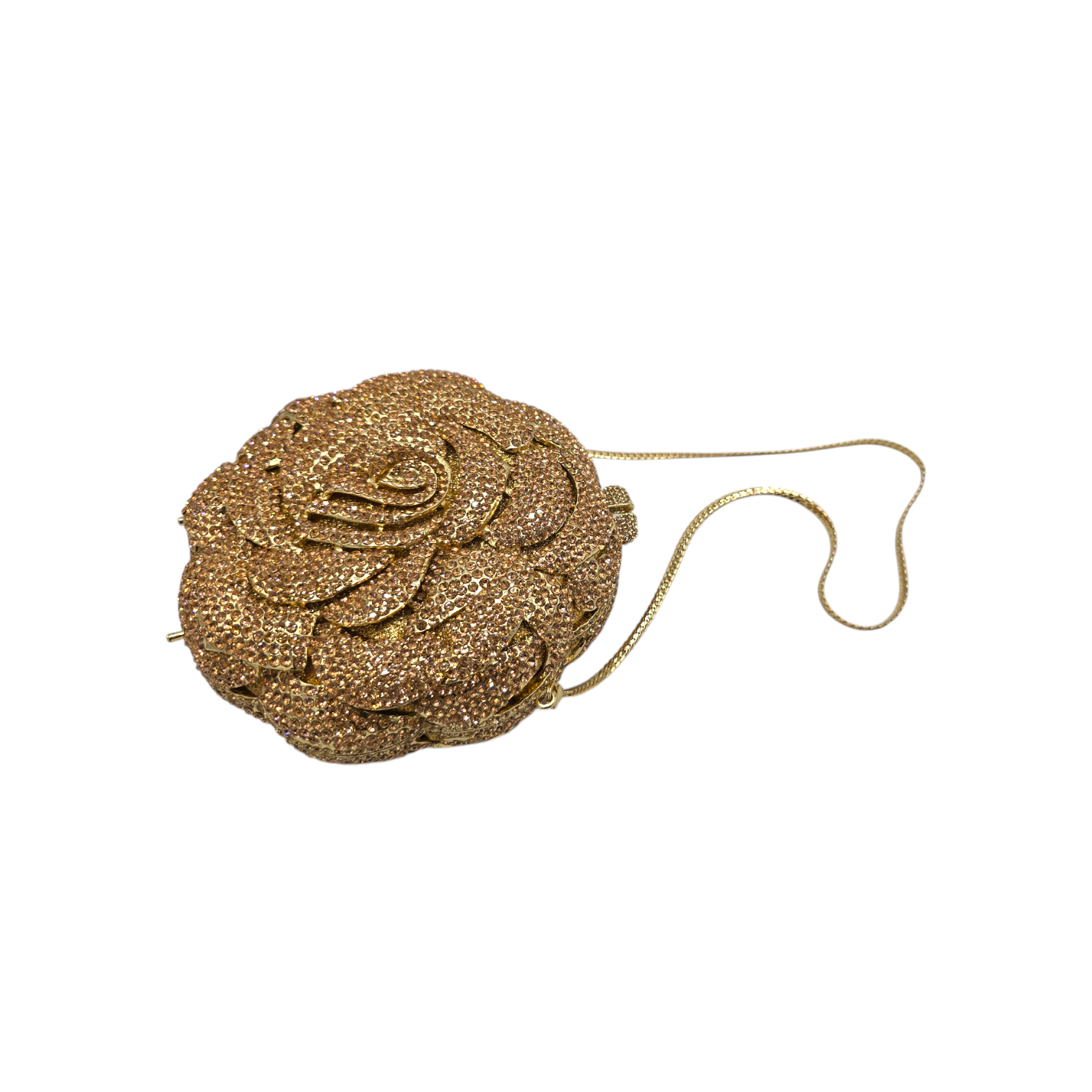 Exquisite Round Flower Clutch - Fashion Vogue 