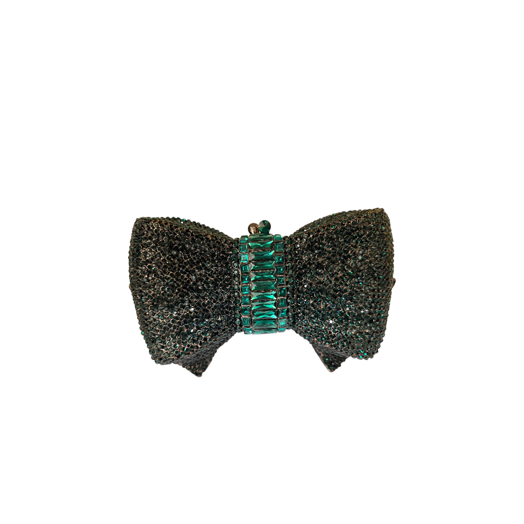 Crystal Bow Clutch -1899 - Fashion Vogue 