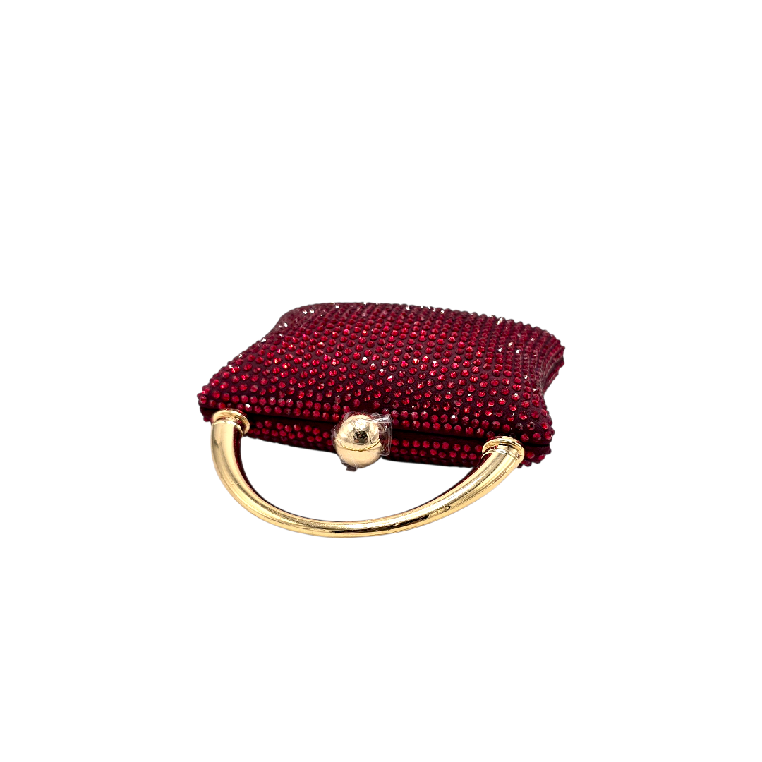Mini Rhinestone Clutch - Fashion Vogue 