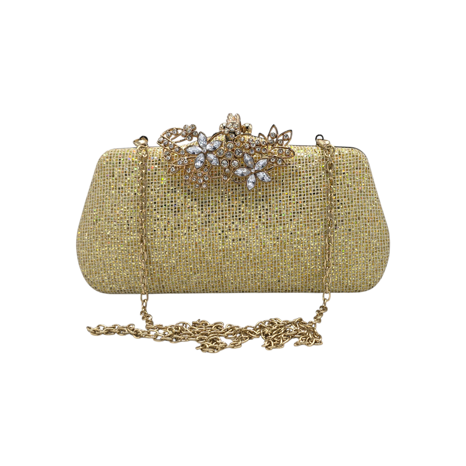Beautiful Classic Glittery Clutch - Fashion Vogue 