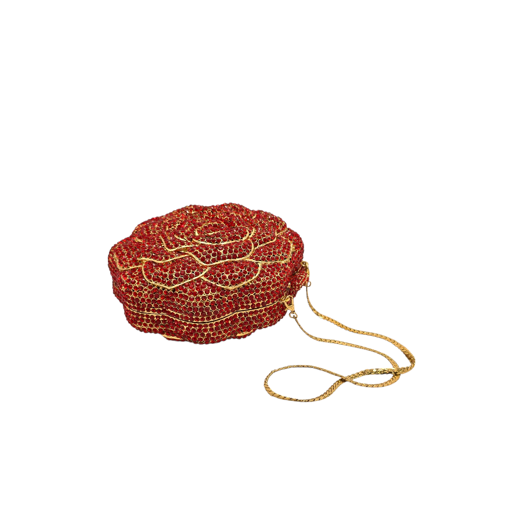 Mesmerizing Rose Clutch - AH003-0814 - Fashion Vogue 