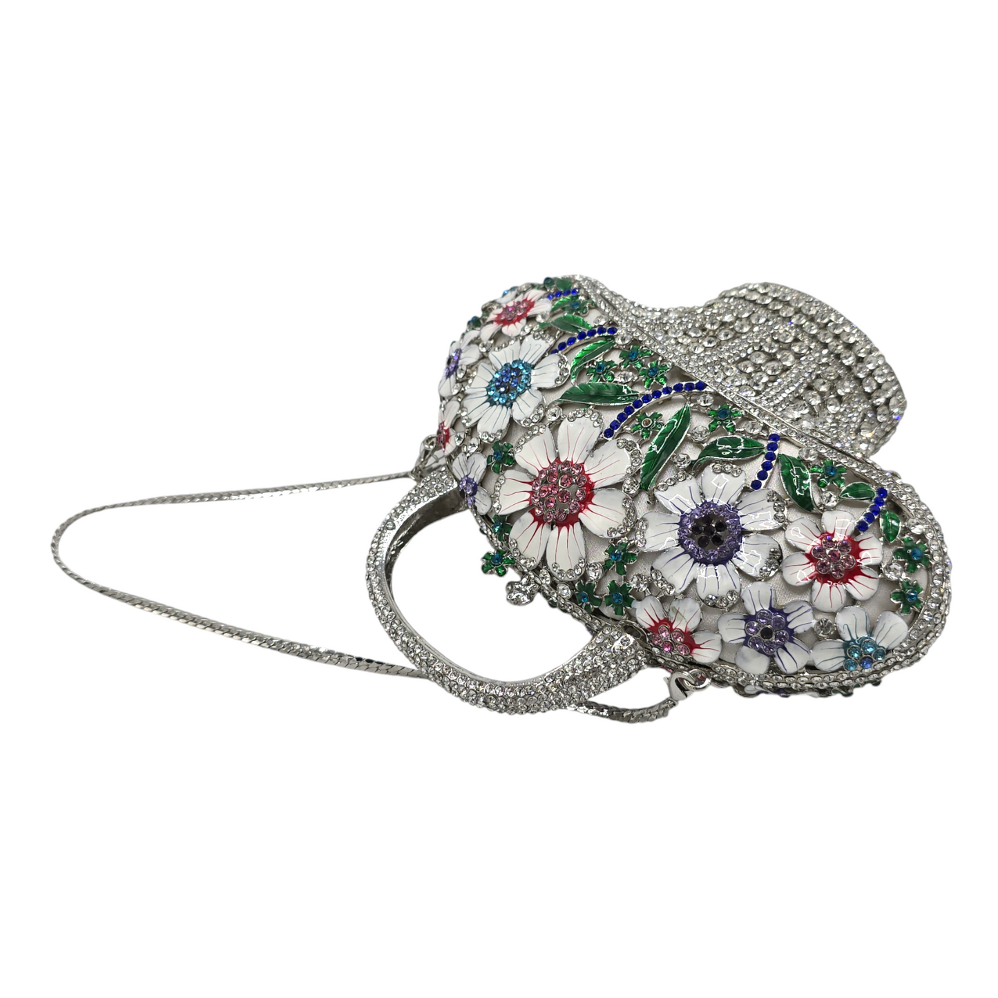 Stylish Flower Basket Clutch - Fashion Vogue 