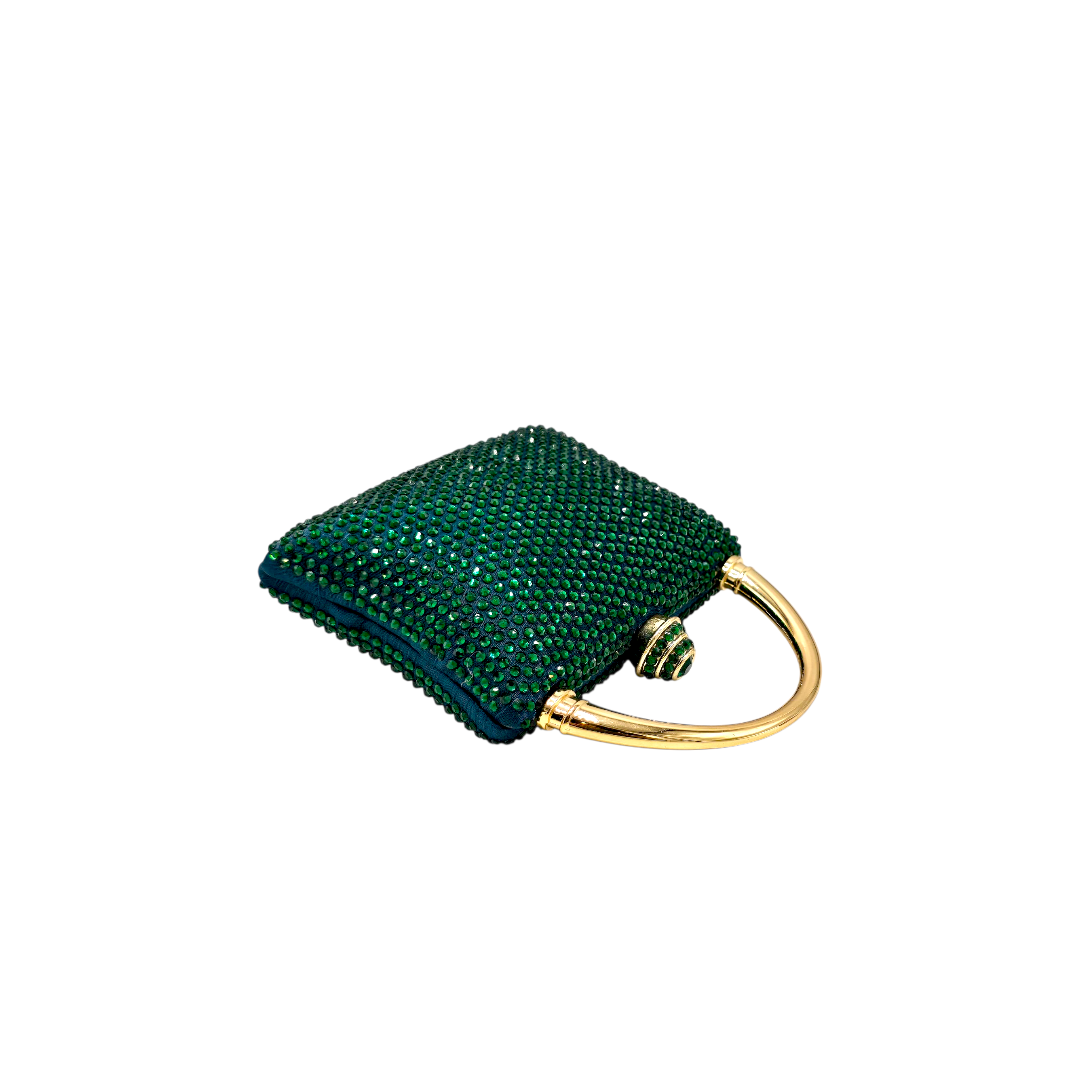 Mini Rhinestone Clutch - Fashion Vogue 