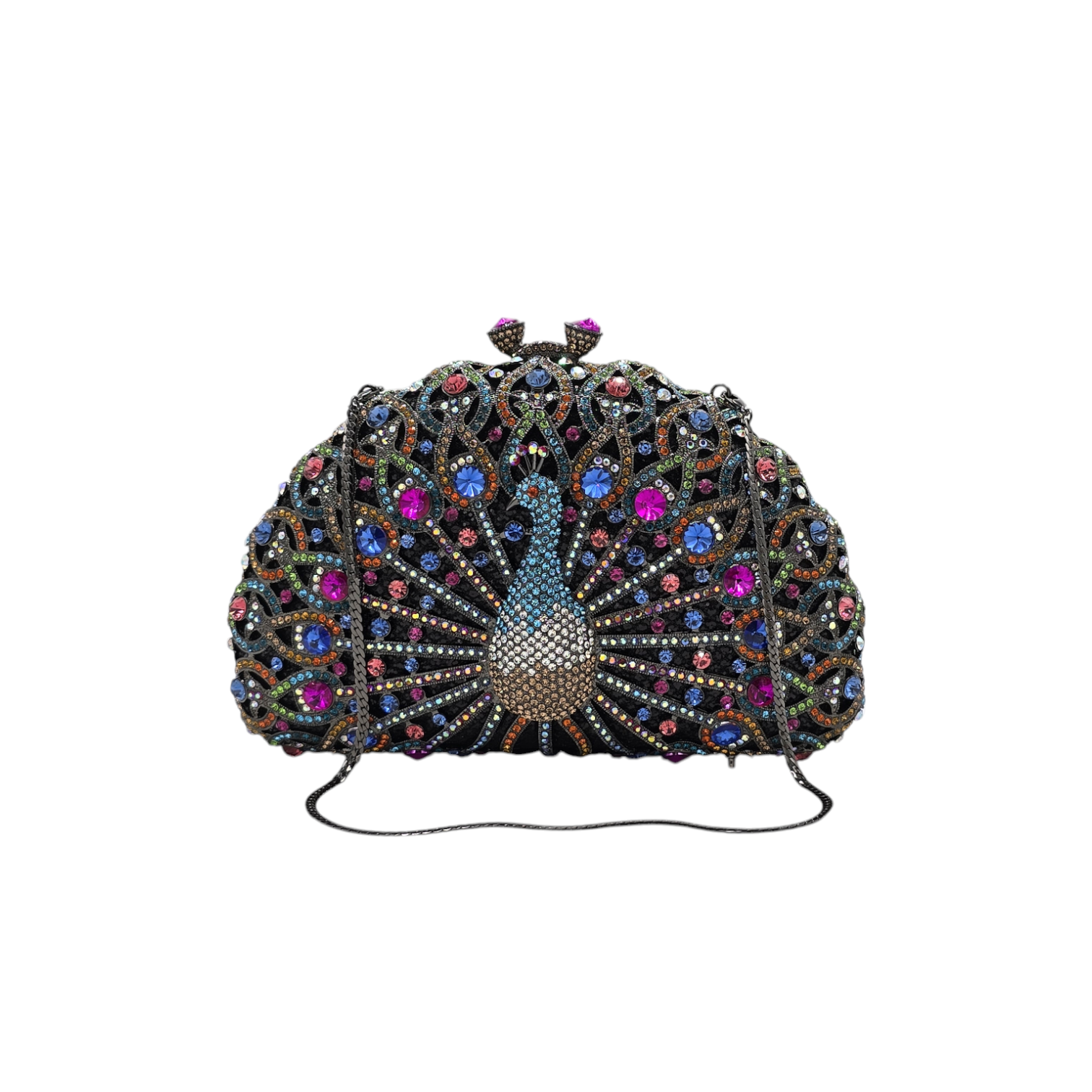 Astonishing Peacock Clutch - Fashion Vogue 