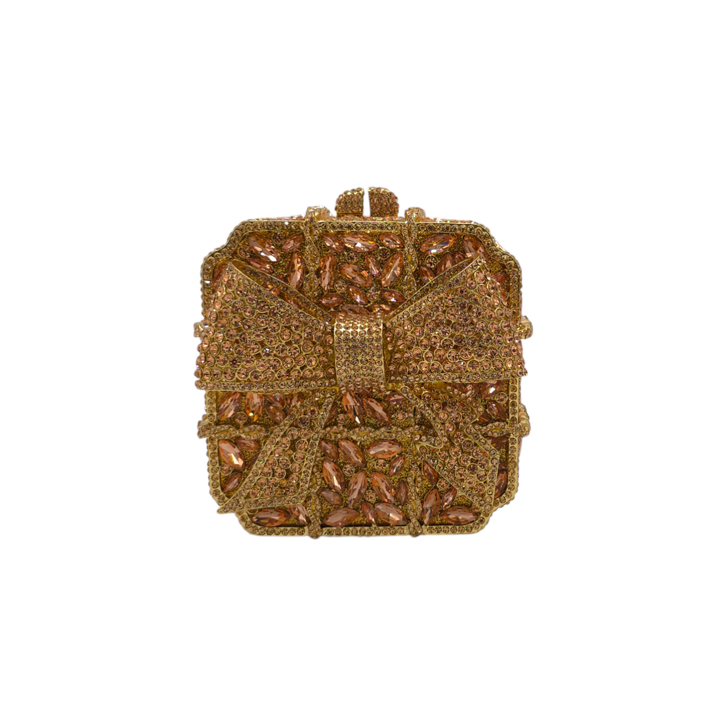Bow Styled Box Clutch - Fashion Vogue 