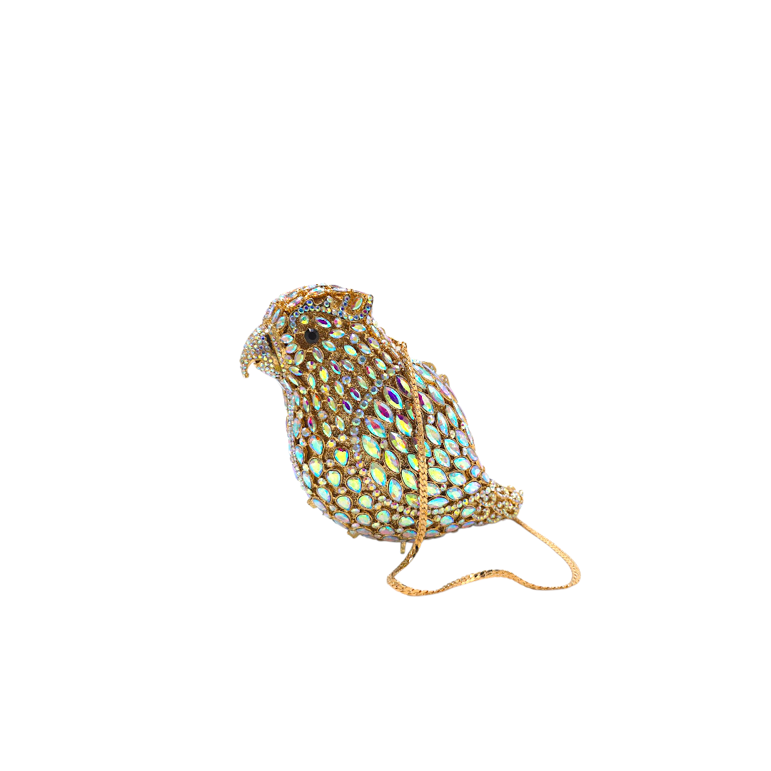 Classic Bridal Parrot Clutch - Fashion Vogue 