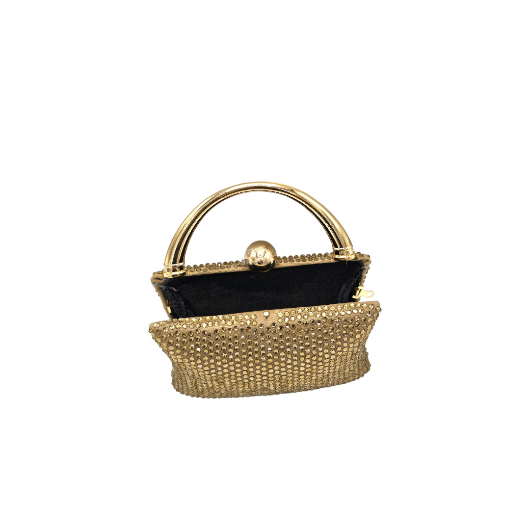 Mini Rhinestone Clutch - Fashion Vogue 