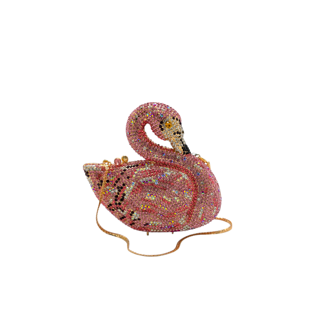 Astonishing Swan Clutch - Fashion Vogue 