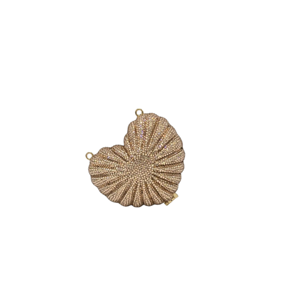 Mini Heart Swarovski Clutch 