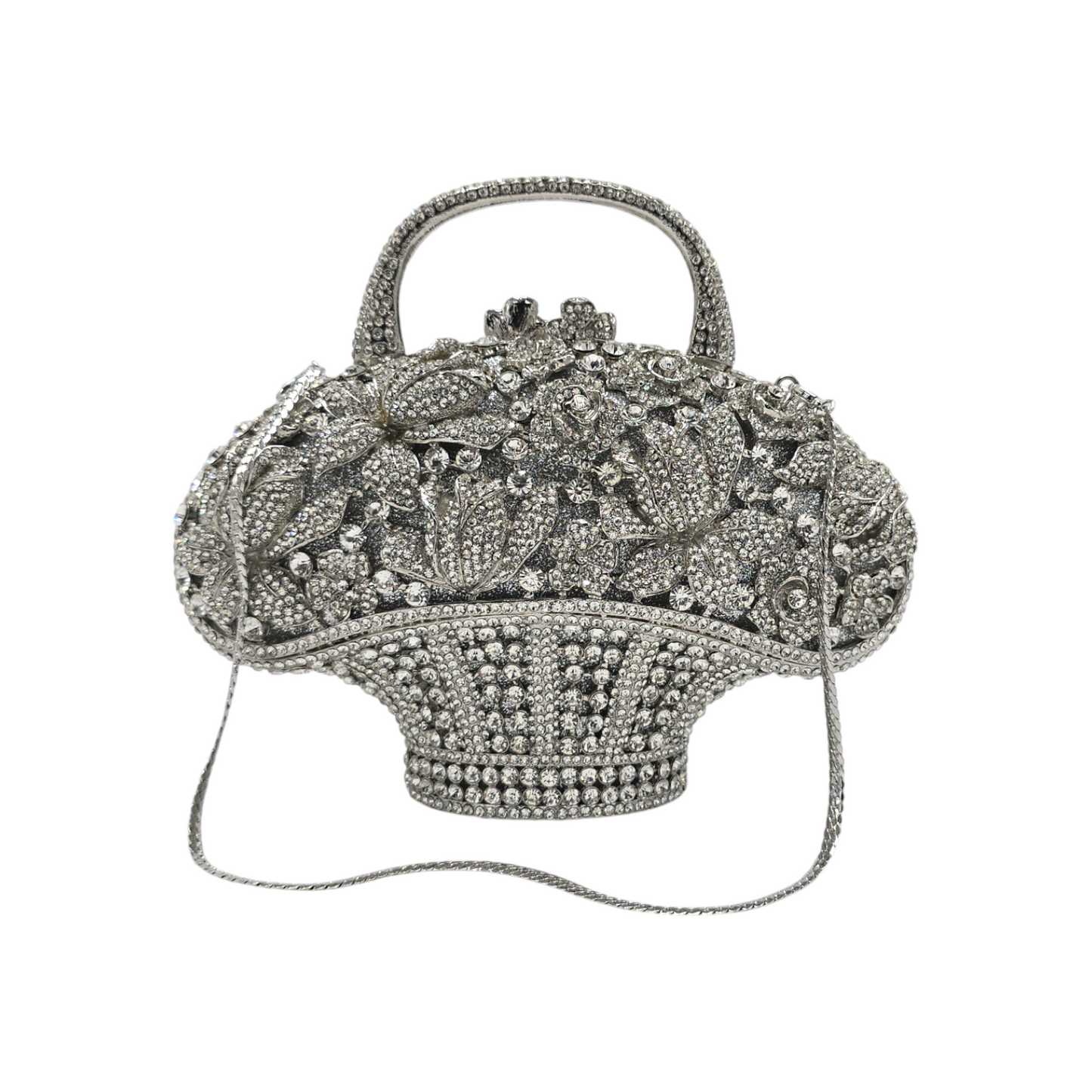Stylish Flower Basket Clutch - Fashion Vogue 