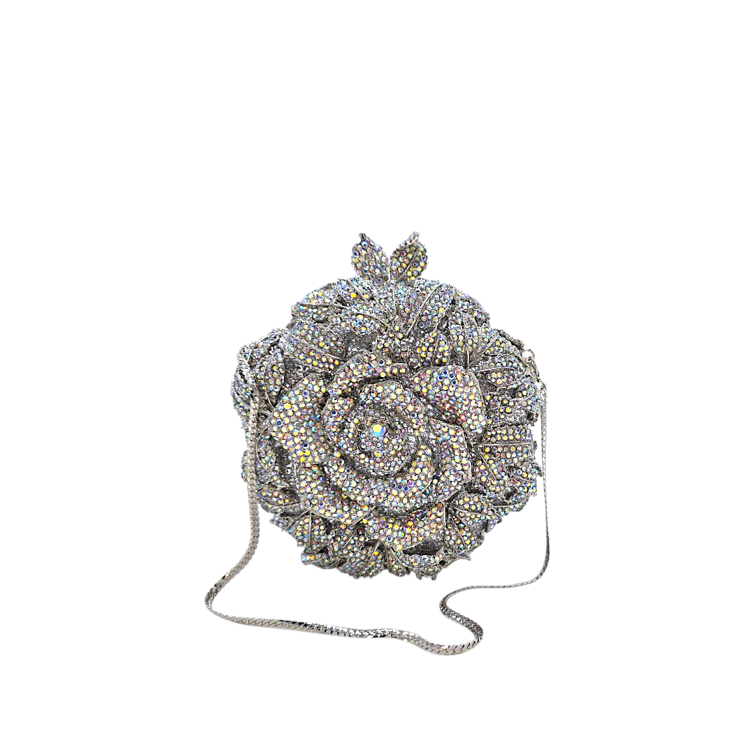 Dazzling Flower Clutch 