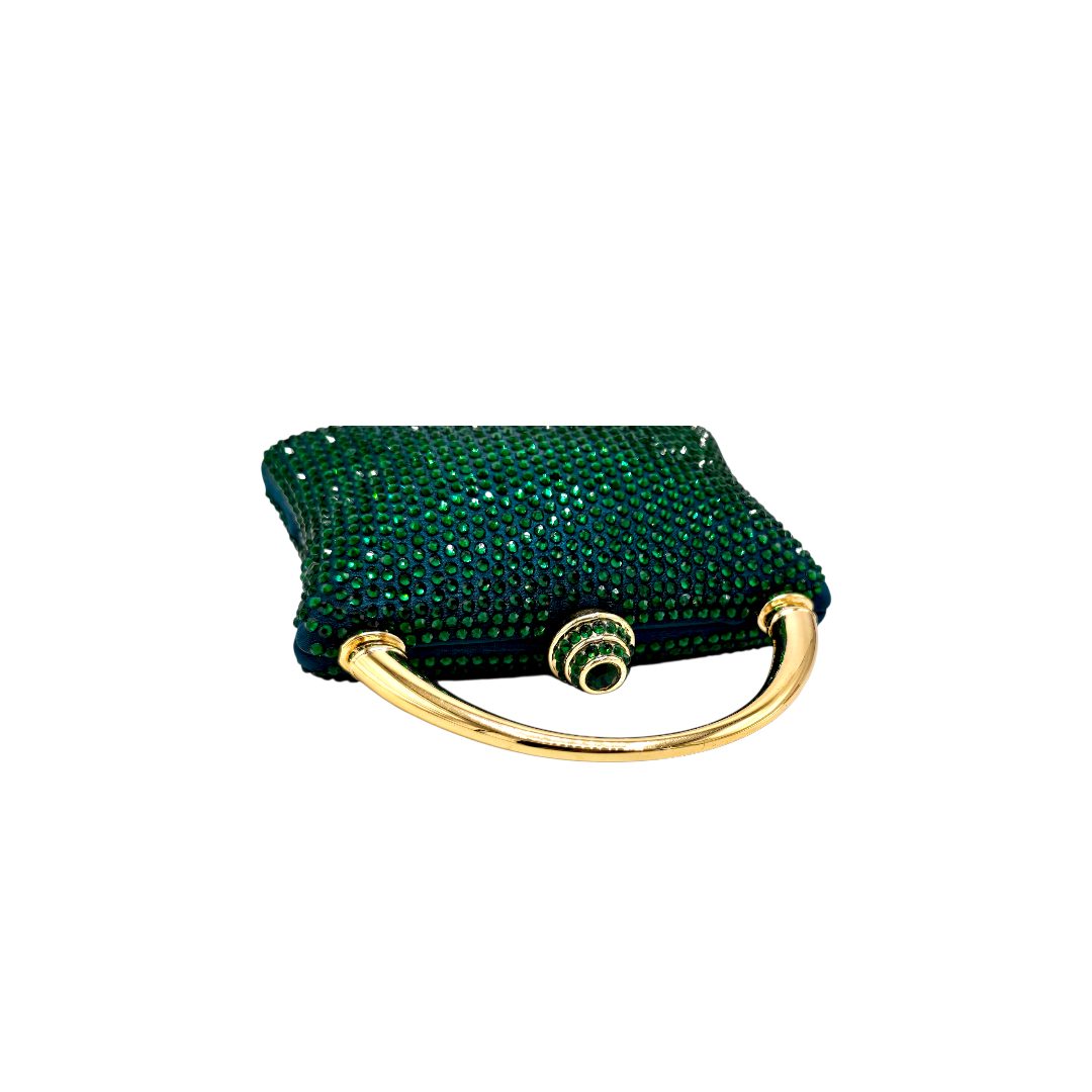 Mini Rhinestone Clutch - Fashion Vogue 