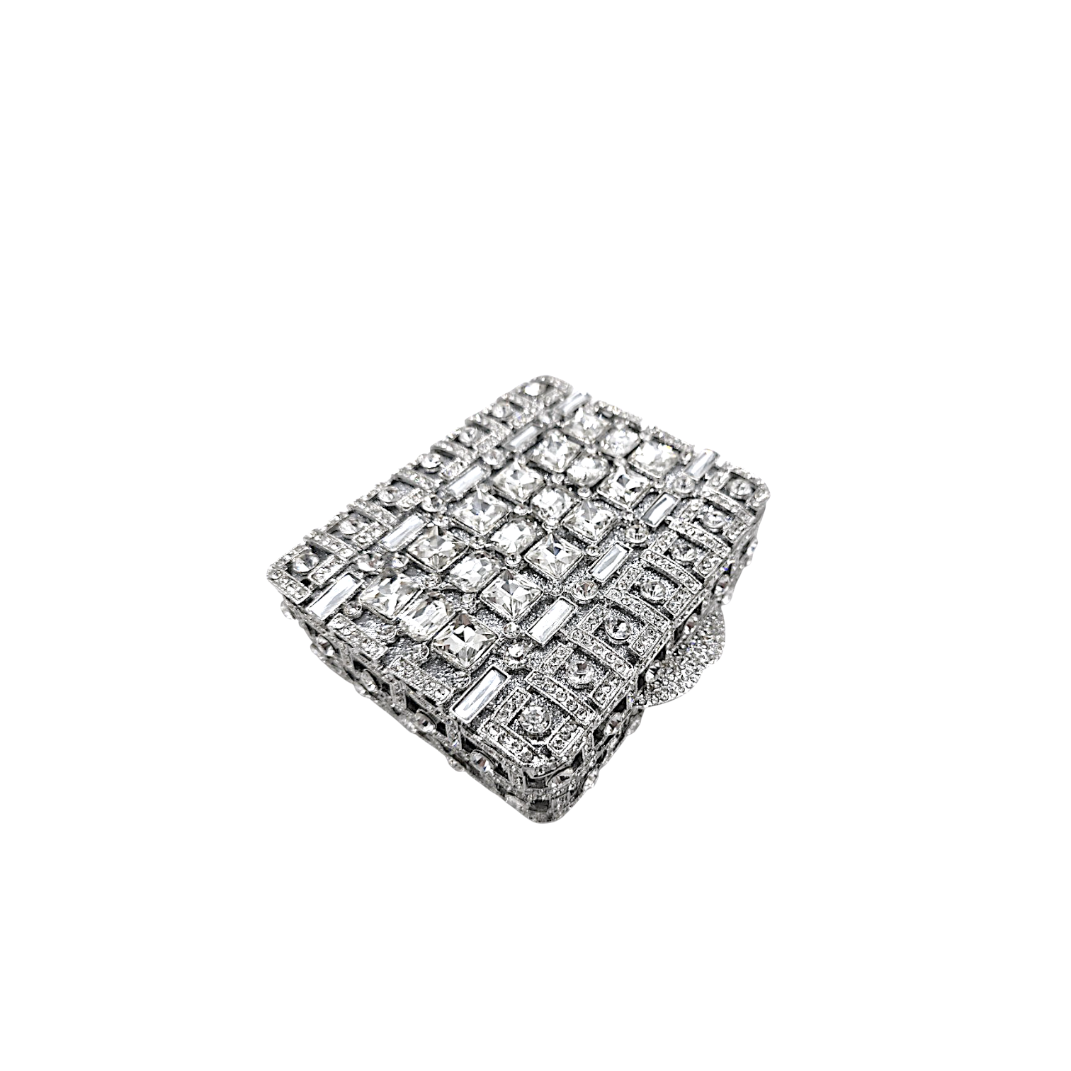 Crystal Square Clutch - Fashion Vogue 