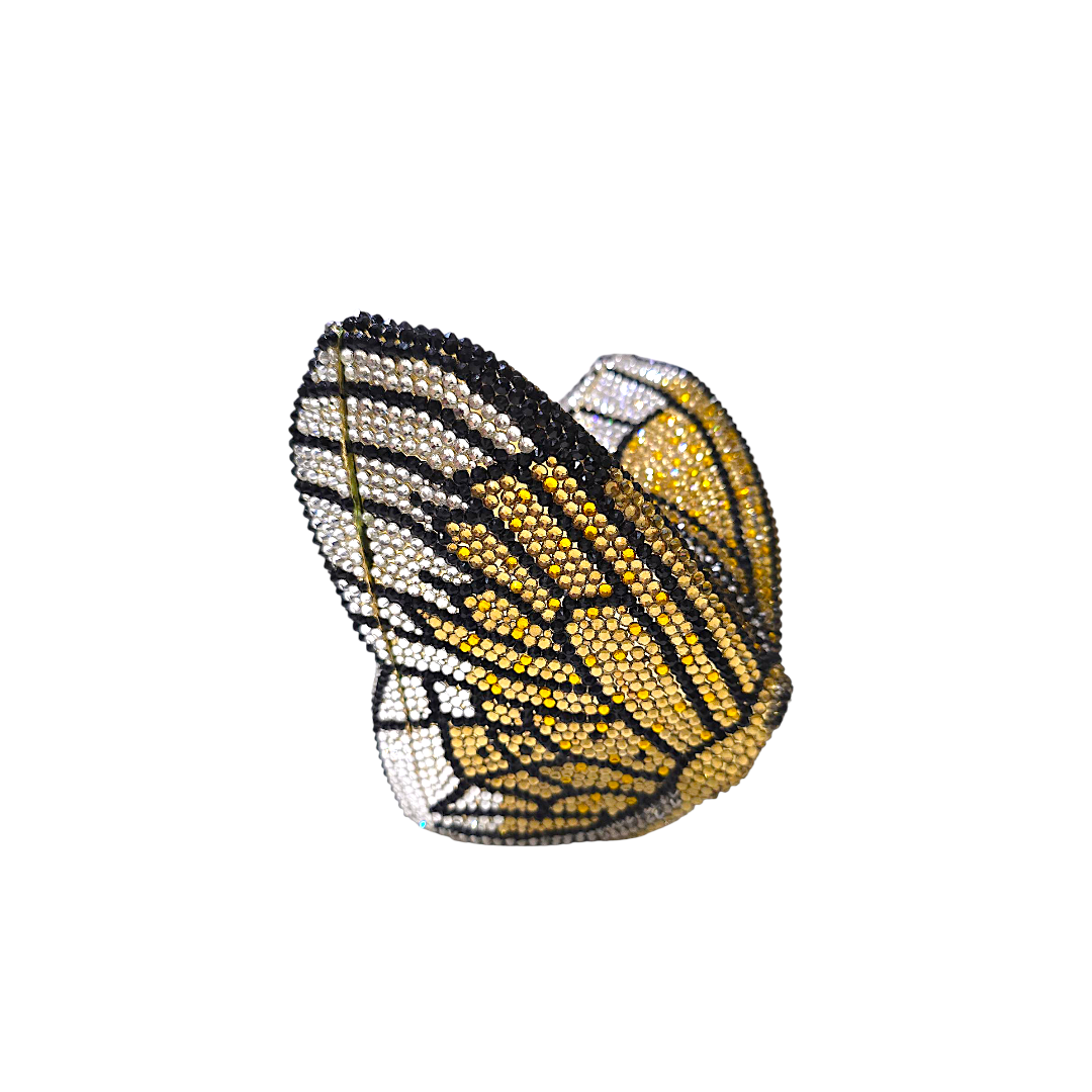 The Gilded Monarch Clutch - Fashion Vogue 