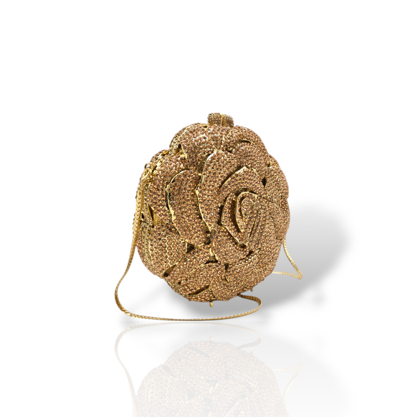 Exquisite Round Flower Clutch - Fashion Vogue 