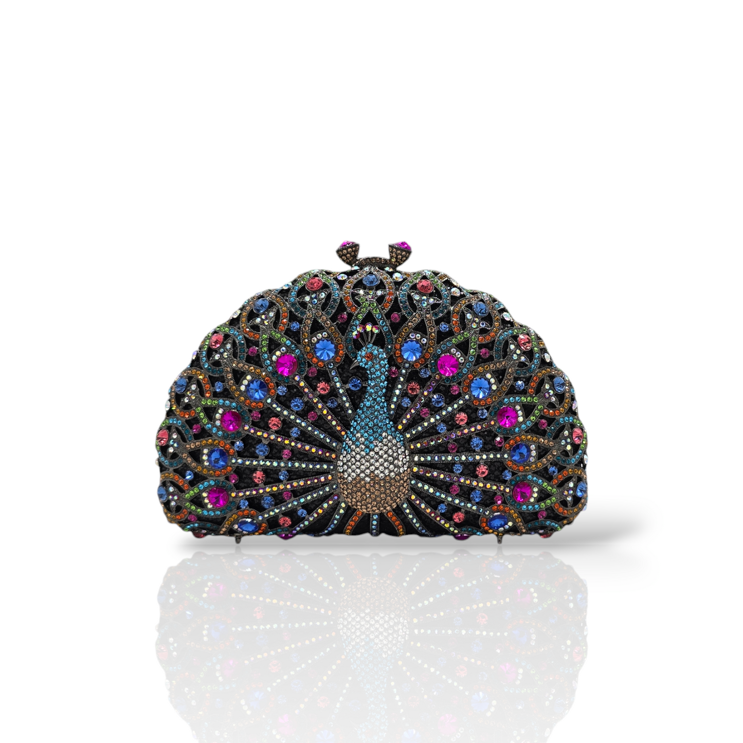 Astonishing Peacock Clutch - Fashion Vogue 