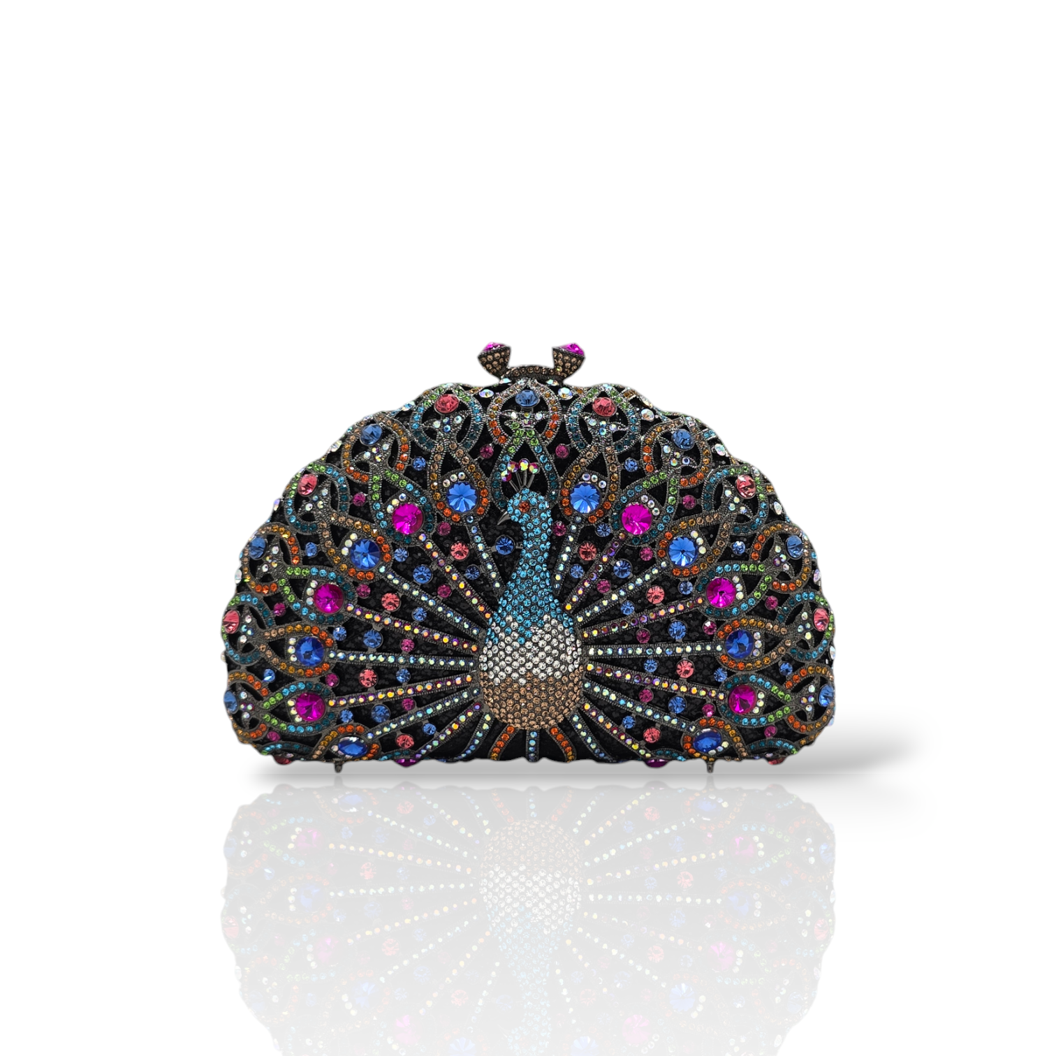 Astonishing Peacock Clutch - Fashion Vogue 