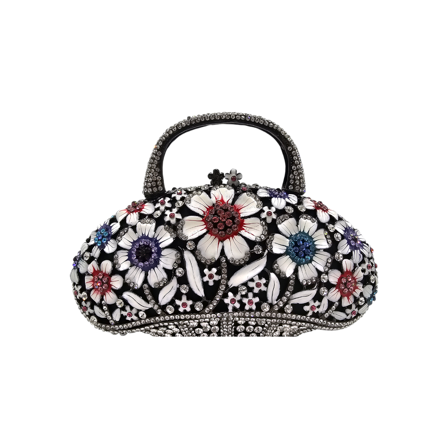 Stylish Flower Basket Clutch - Fashion Vogue 