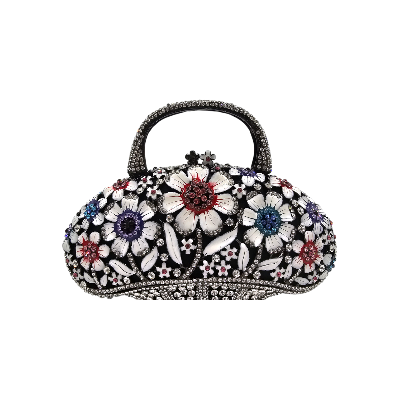 Stylish Flower Basket Clutch - Fashion Vogue 
