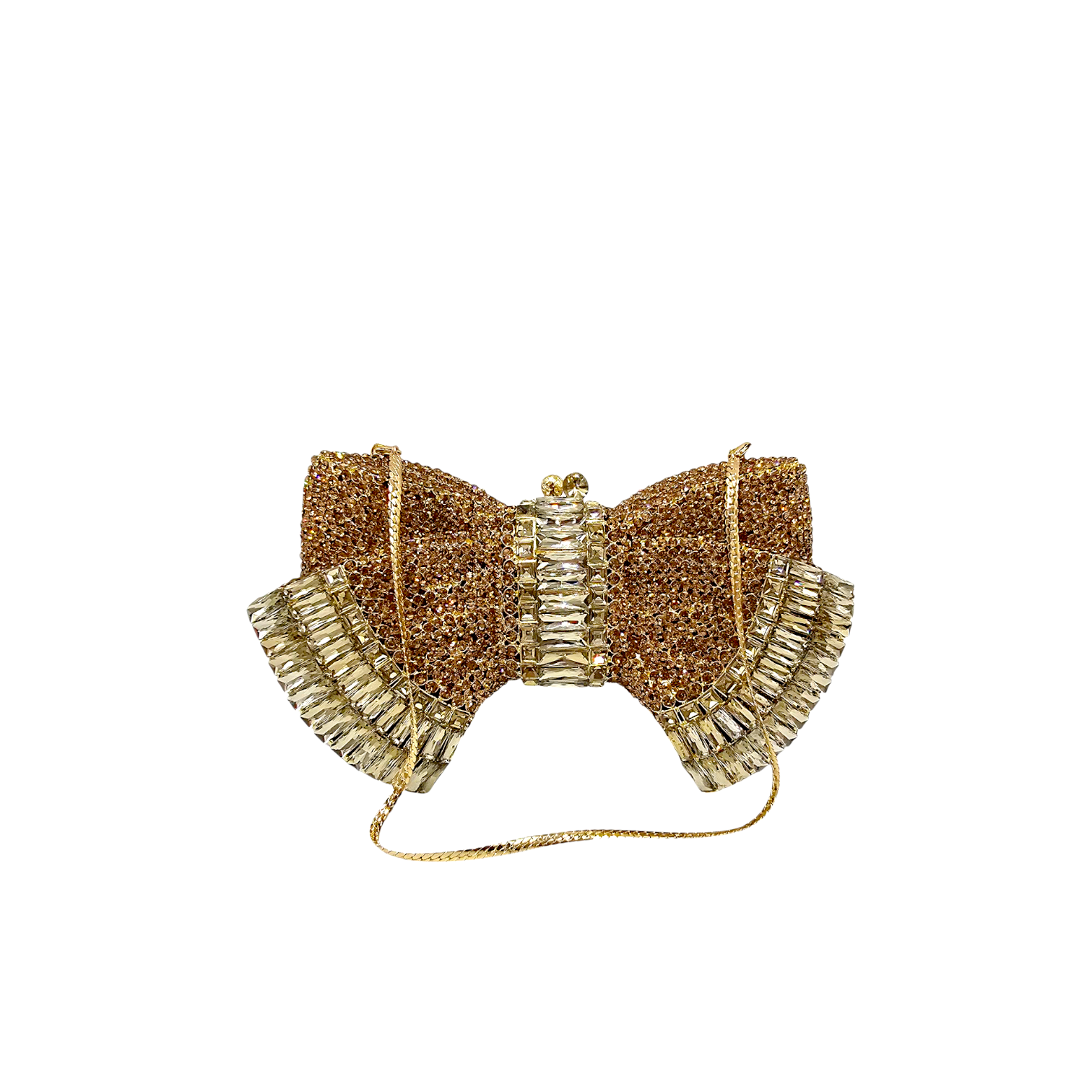 Crystal Bow Clutch -1899 - Fashion Vogue 