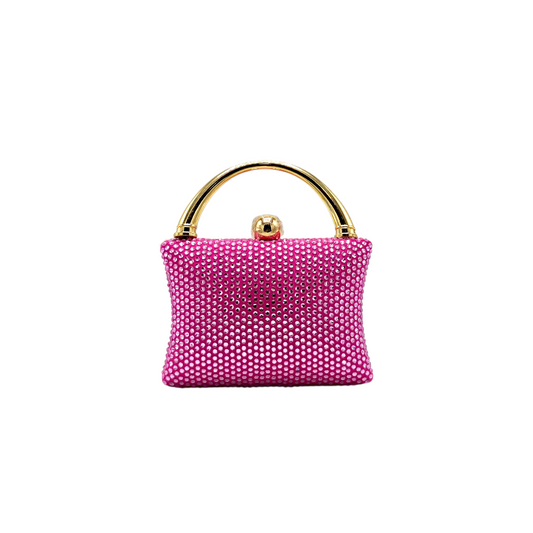 Mini Rhinestone Clutch - Fashion Vogue 