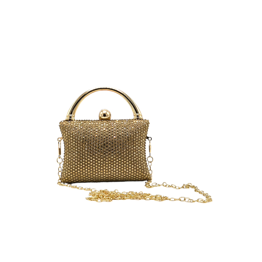 Mini Rhinestone Clutch - Fashion Vogue 