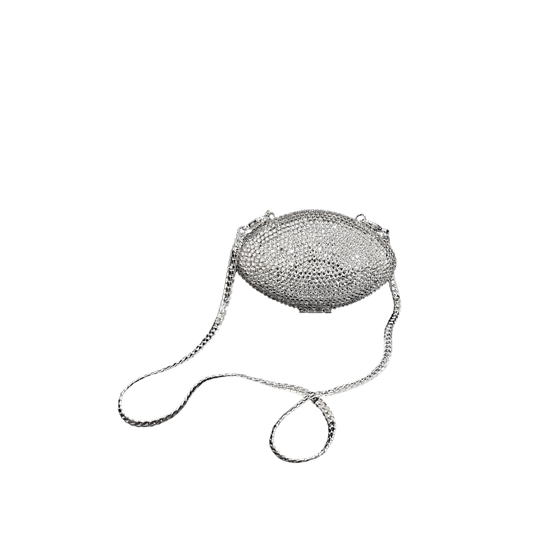 Mini Oval Swarovski Clutch 