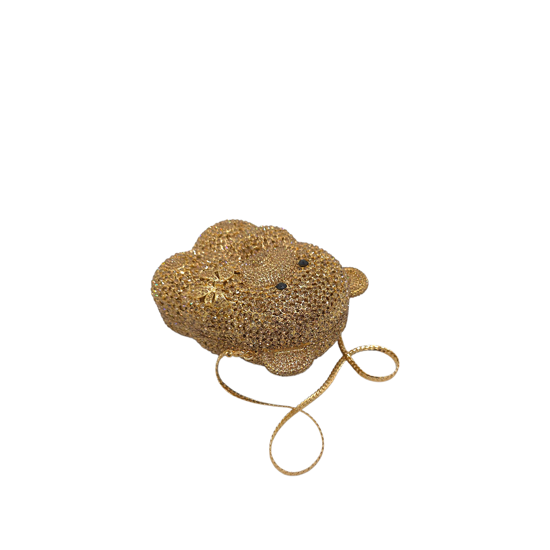 Luxury Teddy Bear Clutch - Fashion Vogue 